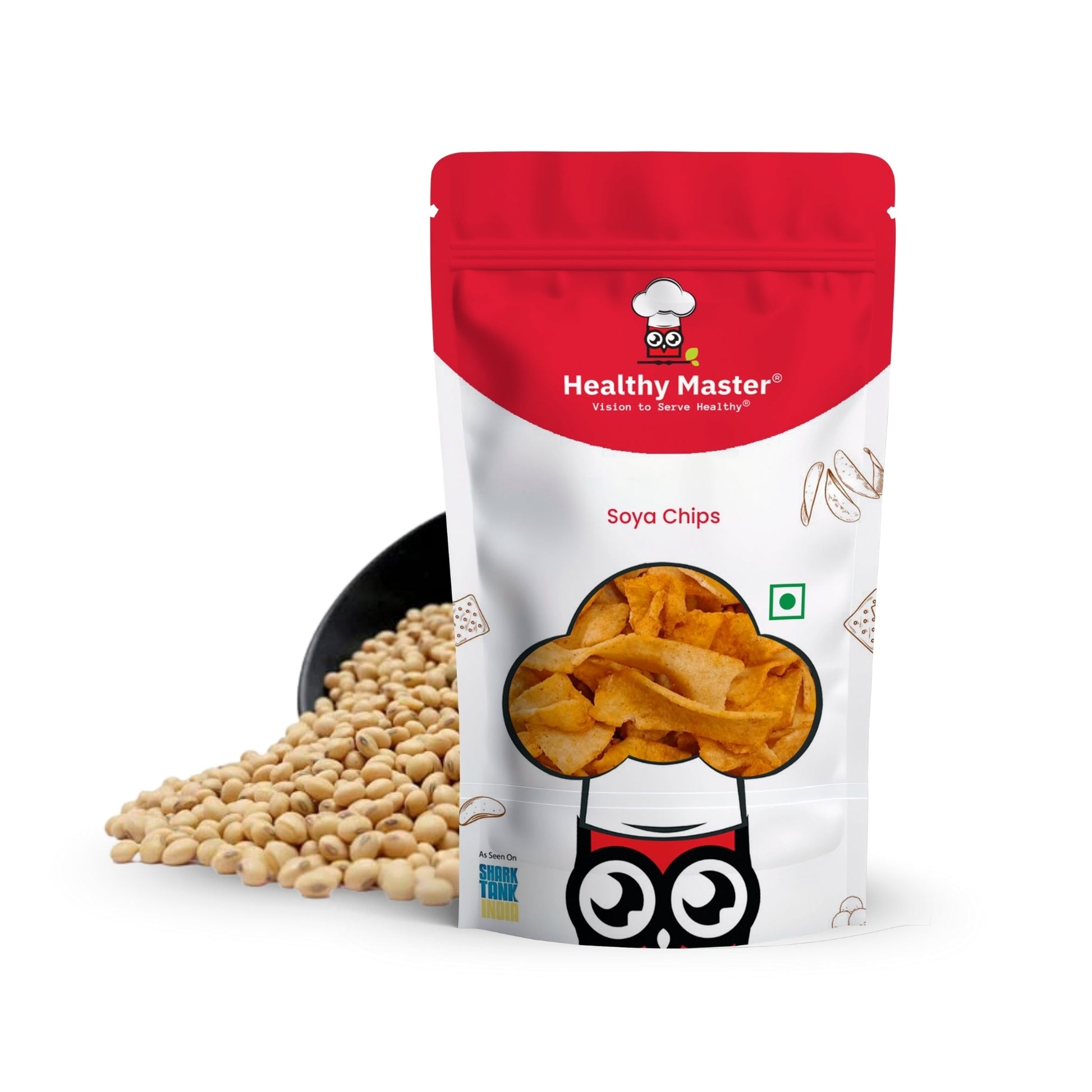Healthy Master Light & Crispy Soya Chips - Swadesiicart