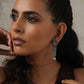 trueBrowns Silver Tone Flamingo Dangle Earrings | Swadesiicart
