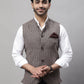 Even Apparels Men's Beige Pure Wool Nehru Jacket | Swadesiicart