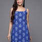 Ahalyaa Floral Printed Pure Cotton Tunic | Swadesiicart