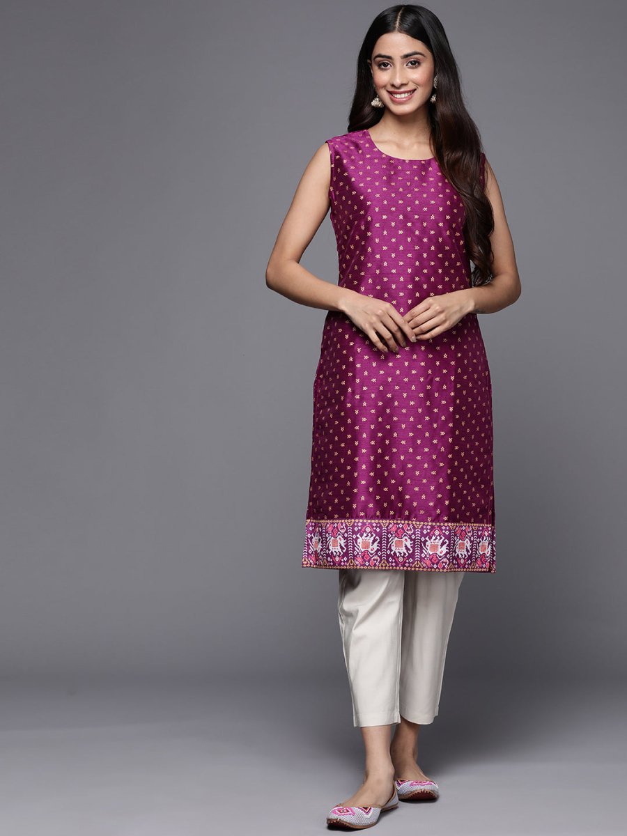 Ahalyaa Ethnic Print Tunic | Swadesiicart