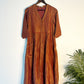 trueBrowns Bronze Tissue Kurta | Swadesiicart