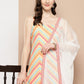 Ahalyaa Women Printed Regular Gotta Patti Kurti with Sharara & With Dupatta | Swadesiicart