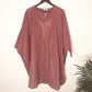 trueBrowns Lilac Metallic Top | Swadesiicart