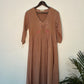 trueBrowns Pink Gauze Kurta Set | Swadesiicart