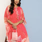 Ahalyaa Women Top with Palazzos & Shrug | Swadesiicart
