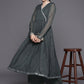 Ahalyaa Printed Angrakha Gotta Patti Kurta With Palazzos | Swadesiicart