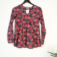 trueBrowns Pink Floral Top | Swadesiicart