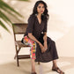 trueBrowns Cola Cotton Ikat Kurta Pant Set | Swadesiicart