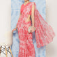 Ahalyaa Floral Poly Chiffon Saree | Swadesiicart