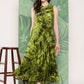 InWeave Women's Green Tie And Die Dress - Swadesiicart