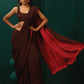 trueBrowns Cola Muslin Silk Ready to Wear Saree | Swadesiicart