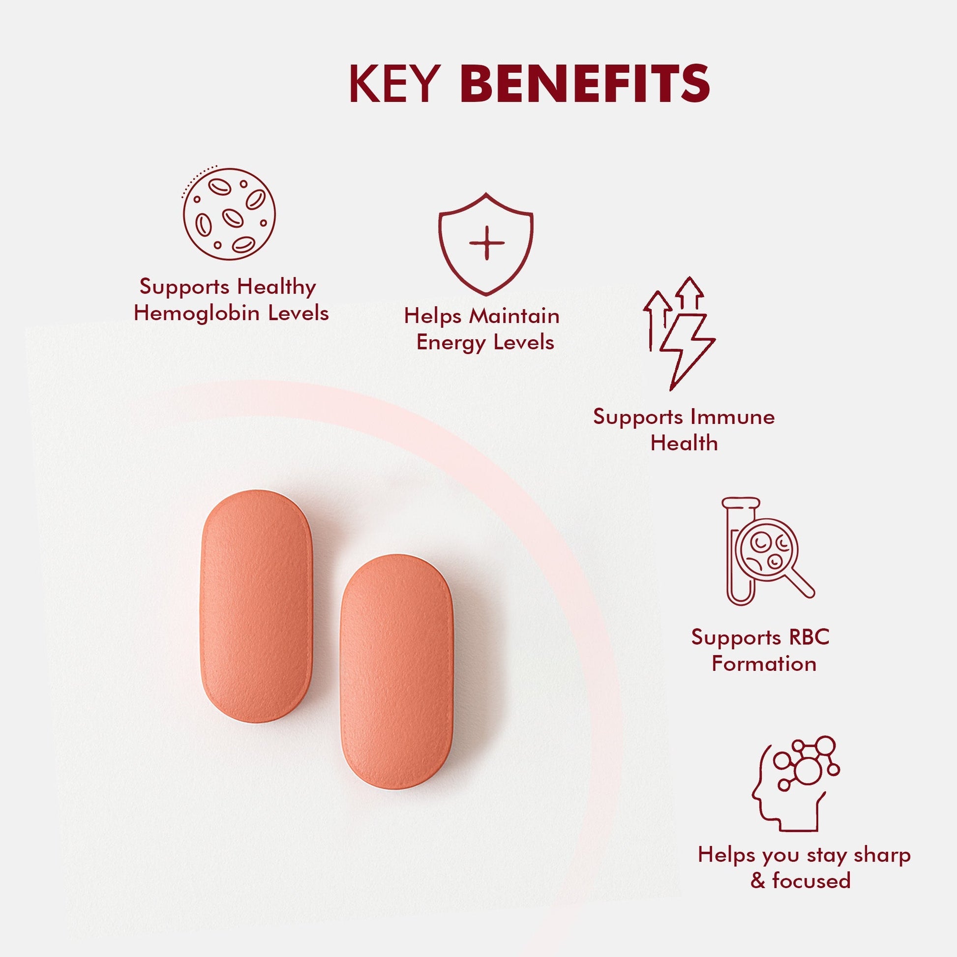Dr Morpen Iron & Zinc Tablets | Swadesiicart