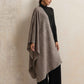 trueBrowns Grey Check Woollen Stole | Swadesiicart