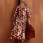 trueBrowns Rust Metallic Angrakha Kurta Set | Swadesiicart