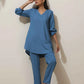 trueBrowns Blue Co-ord Set - Swadesiicart