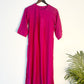 trueBrowns Pink Muslin Long Kurta | Swadesiicart