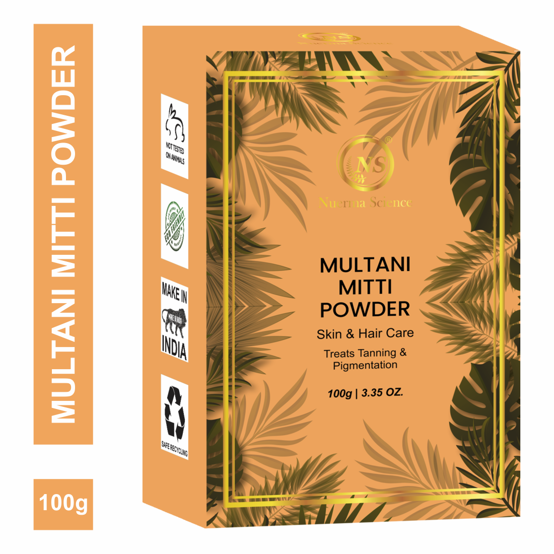 Nuerma Science Multani Mitti Powder For Glowing Skin & Anti Pigmentation | Swadesiicart
