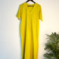 trueBrowns Lime Slub Long Kurta | Swadesiicart