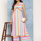 Ahalyaa Striped Empire Gotta Patti Kurta With Palazzos | Swadesiicart