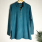 trueBrowns Blue Slub Men's Shirt | Swadesiicart