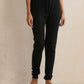 trueBrowns Black Woollen Leggings | Swadesiicart