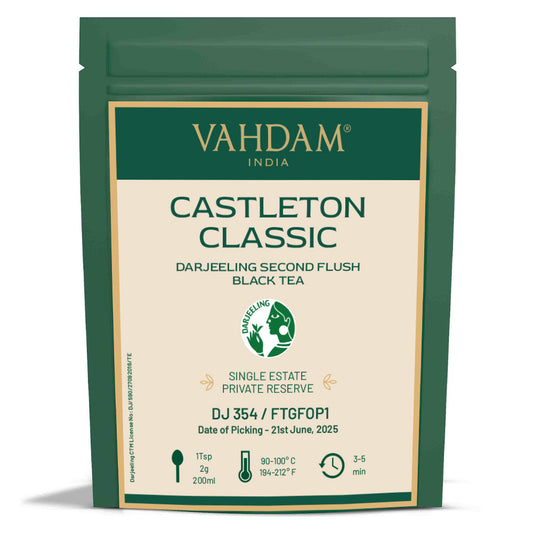 2025 Castleton Classic Darjeeling Second Flush Black Tea DJ 354