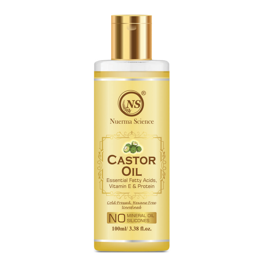 Nuerma Science Castor Oil For Hair & Body | Swadesiicart