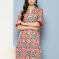Ahalyaa Women Ethnic Motifs Printed Regular Gotta Patti Kurta with Palazzos | Swadesiicart