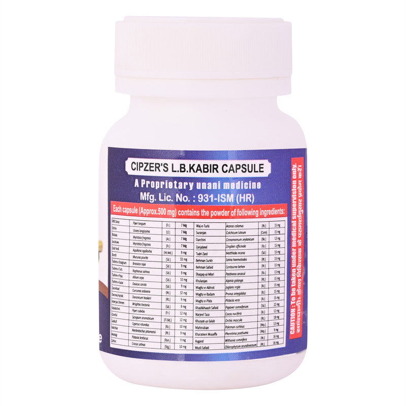 Cipzer L.B.Kabir Capsules | Swadesiicart