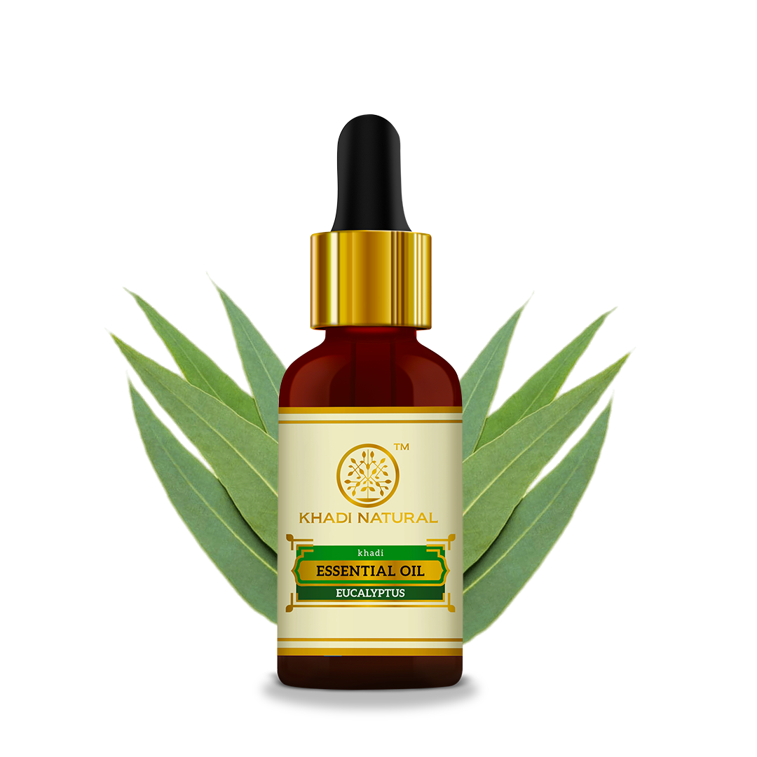 Khadi Natural Eucalyptus - Pure Essential Oil - 15ml Sale