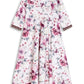 Ahalyaa Girls Printed A-Line Maxi Kids Ethnic Dresses | Swadesiicart