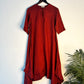 trueBrowns Maroon Silk Kurta | Swadesiicart