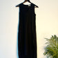trueBrowns Black Slub Dress | Swadesiicart