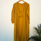 trueBrowns Mustard Jacket Top Pant Set | Swadesiicart