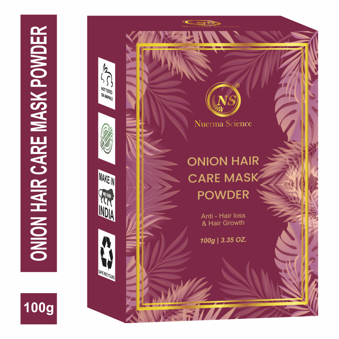 Nuerma Science Onion Powder For Hair Mask | Swadesiicart