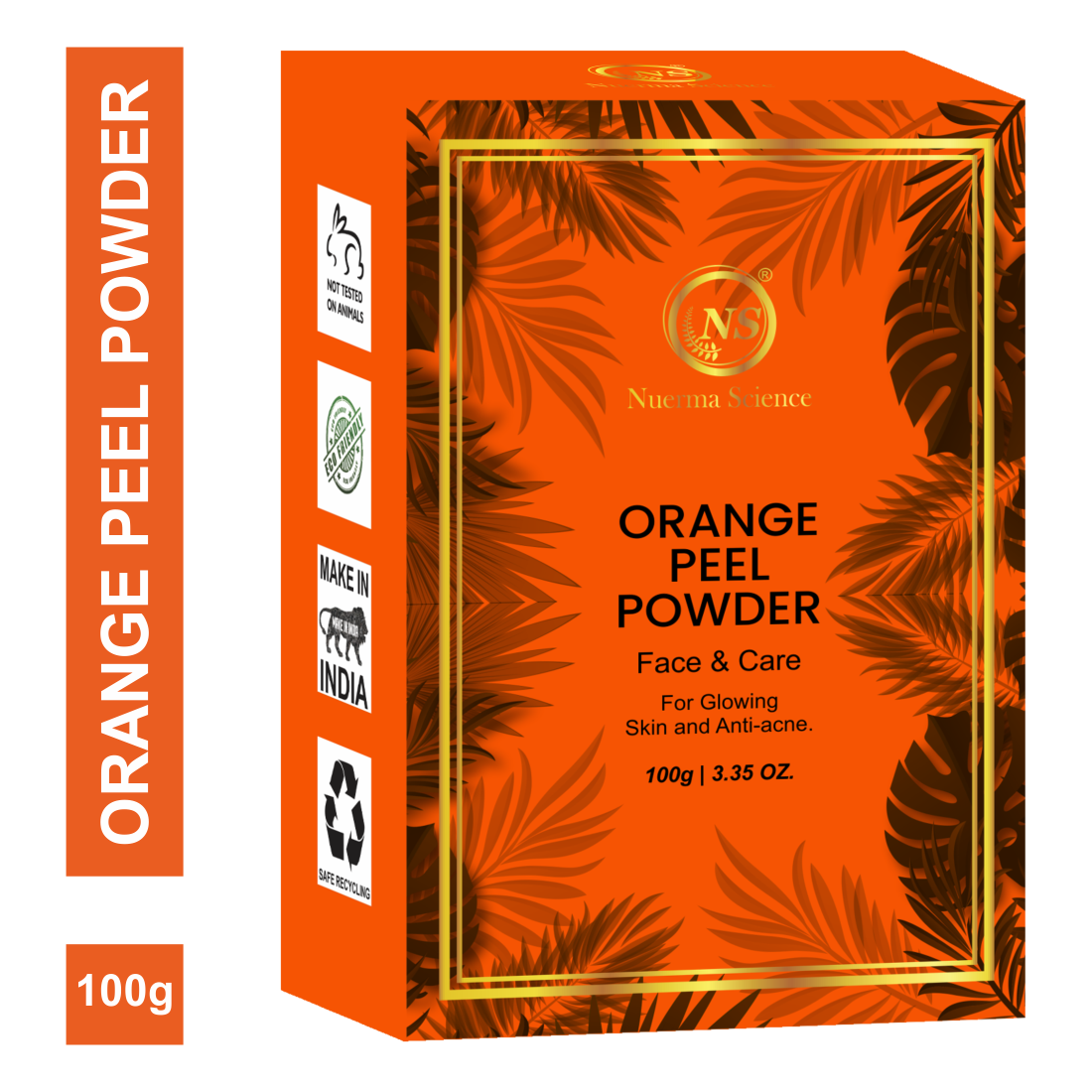 Nuerma Science Orange Peel Powder For Glowing Skin & Anti Acne | Swadesiicart