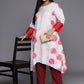 Ahalyaa Plus Size Floral Printed Floral Crepe Kurta | Swadesiicart