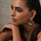 trueBrowns Silver Gold Tone Bird Stud Earrings | Swadesiicart