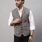 Even Apparels Men's Brown Pure Wool Nehru Jacket | Swadesiicart