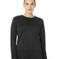 ASICS Brushed Mobility Knit Pullover Round Neck Long Raglan Sleeves T-shirt | Swadesiicart