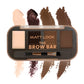 Matt Look The Brow Bar Eyebrow Enhancer Eyeshadow Palette - Natural 02 - Swadesiicart