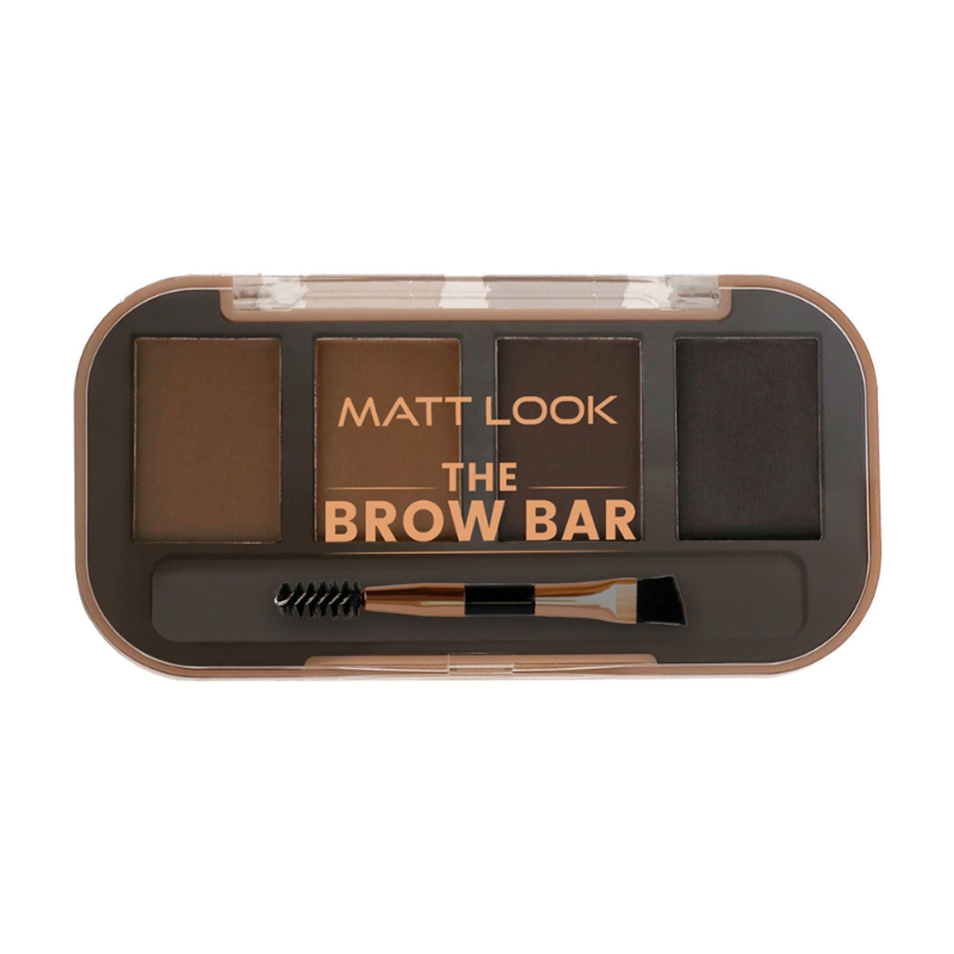 Matt Look The Brow Bar Eyebrow Enhancer Eyeshadow Palette - Intense 03 - Swadesiicart