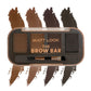 Matt Look The Brow Bar Eyebrow Enhancer Eyeshadow Palette - Intense 03 - Swadesiicart