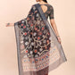 Shree Shyam Fashion Linen Cotton Maroon Saree