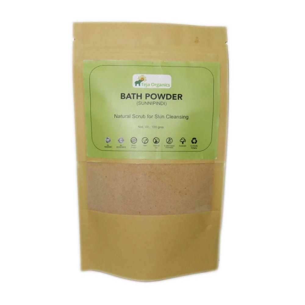 Teja Organics Bath Powder (Sunnipindi) - Swadesiicart