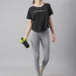 MKH Women Typography Printed Drop-Shoulder Sleeves Dri-FIT Sports T-shirt - Swadesiicart