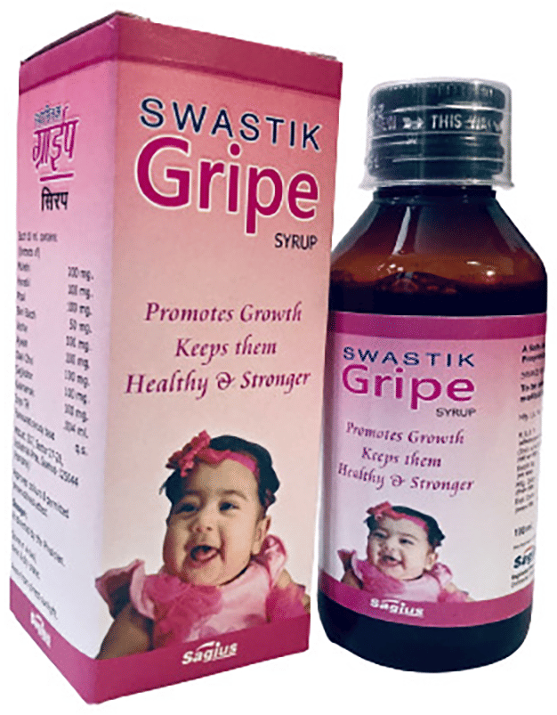 Sagius Swastik Gripe Syrup | Swadesiicart