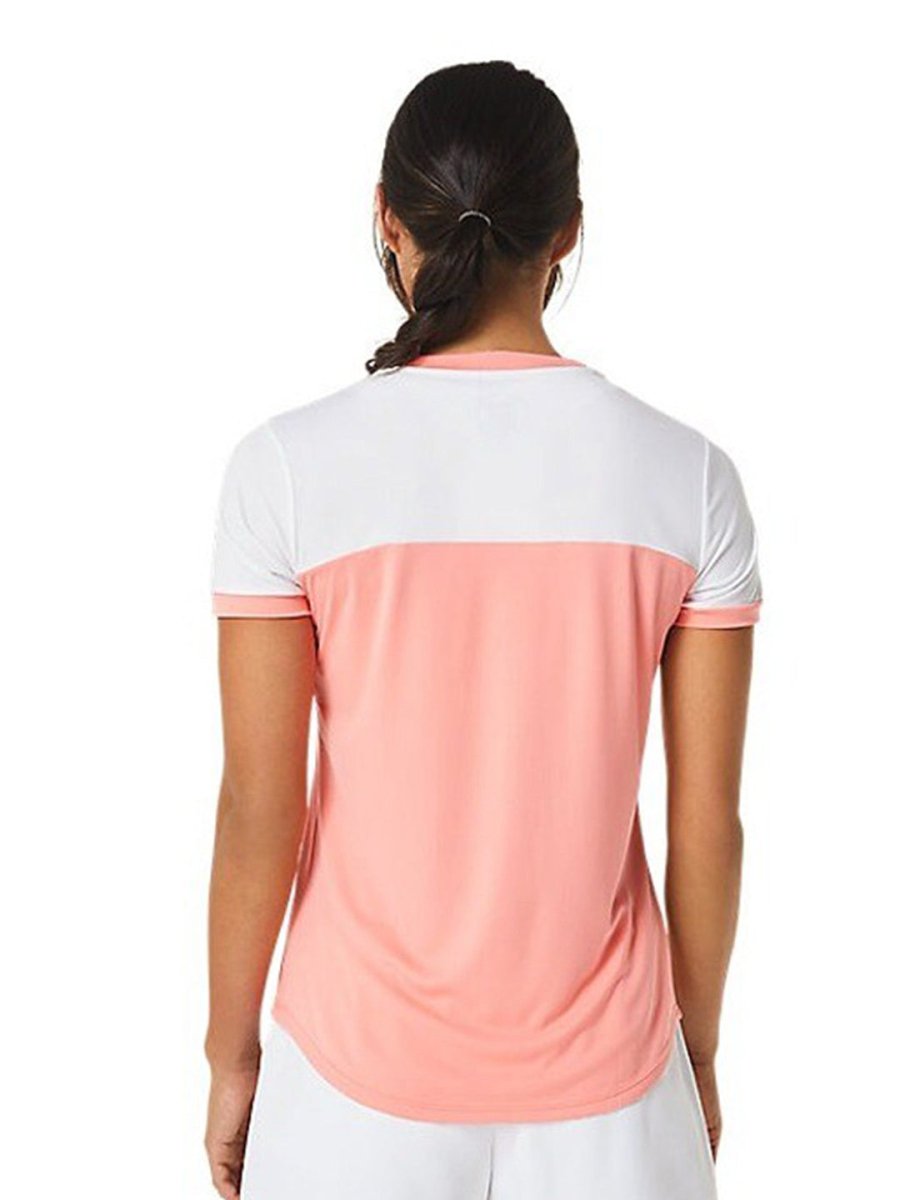 ASICS Court SS Colourblocked Short Sleeved T-Shirt | Swadesiicart