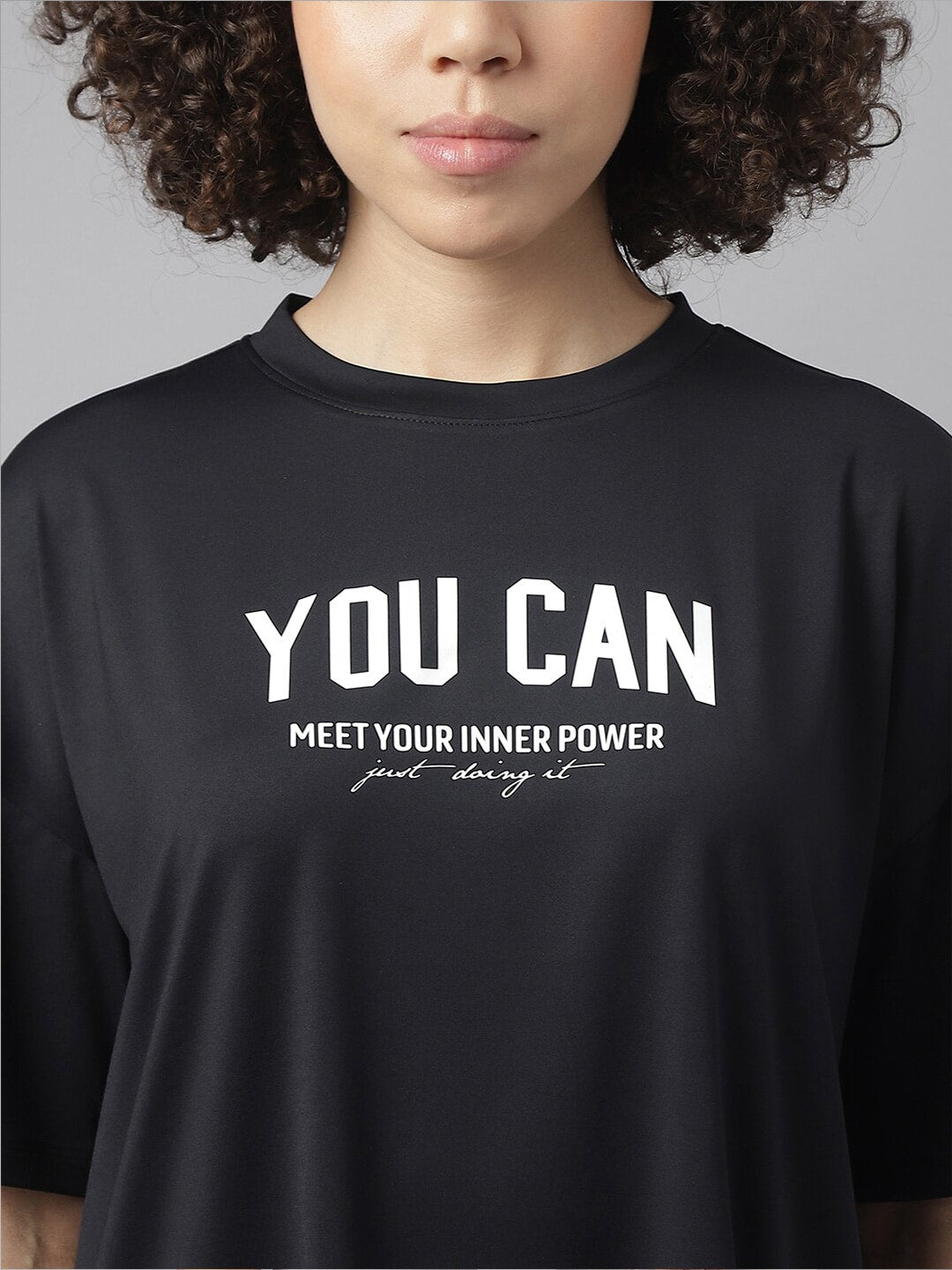 MKH Typography Printed Dri-FIT Sports T-shirt - Swadesiicart